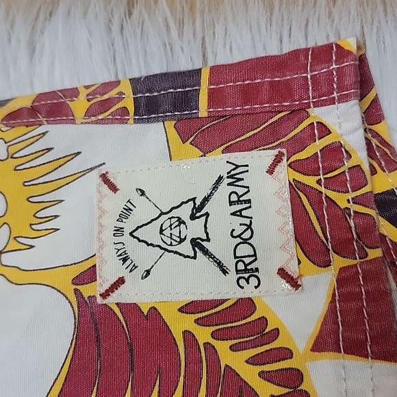 3rd & ARMY | Floral Print Board Shorts - Picture 4 of 11